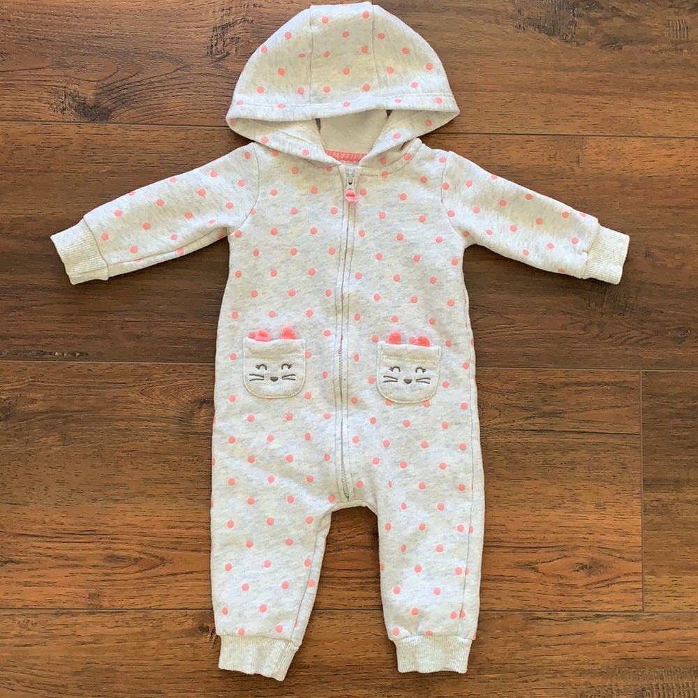 Carter’s Baby Girl Fleece Romper